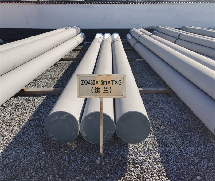 大观430×15米×T×G砼电力电杆